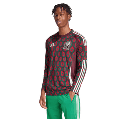 2026 Soccer Jersey Mexico 2024 Long Sleeve Home Jersey