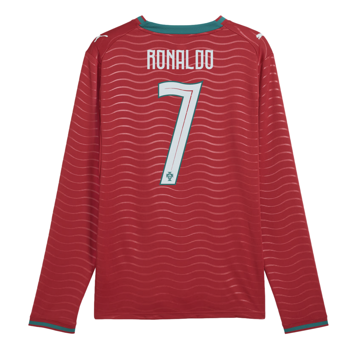 2026 Fan Soccer Jersey Portugal 2026 Ronaldo Long Sleeve Home Jersey